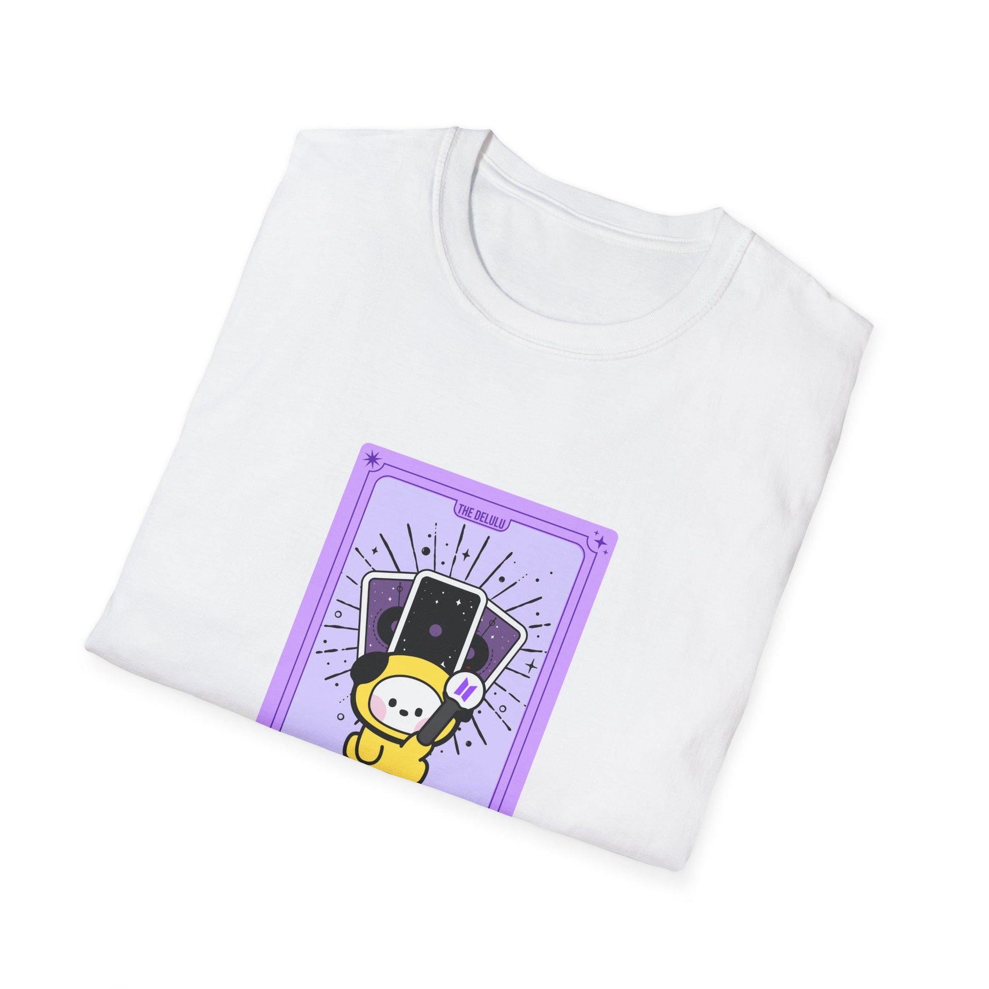 BTS Kpop Shirt, BT21 Chimmy Tarot Tee, Fan Merch, Concert Outfit, Unisex Cotton Shirt