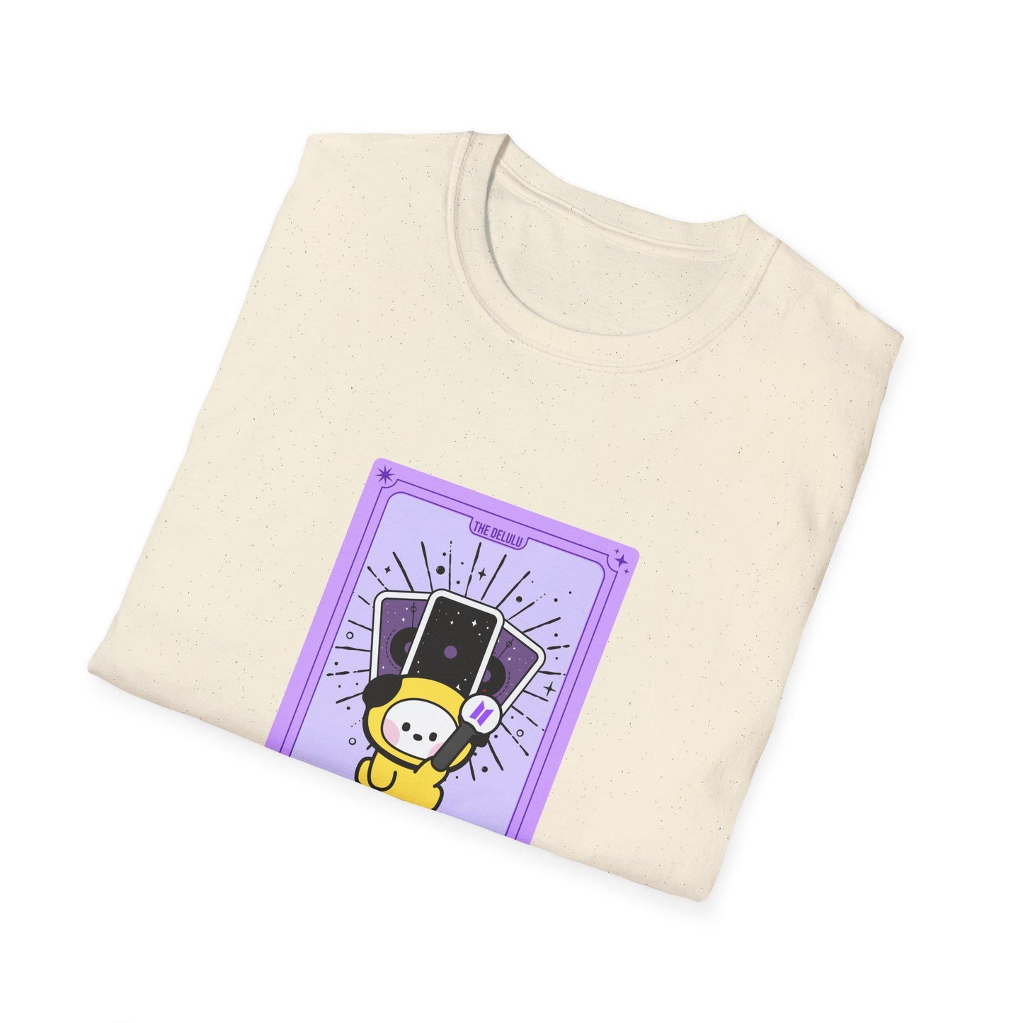 BTS Kpop Shirt, BT21 Chimmy Tarot Tee, Fan Merch, Concert Outfit, Unisex Cotton Shirt
