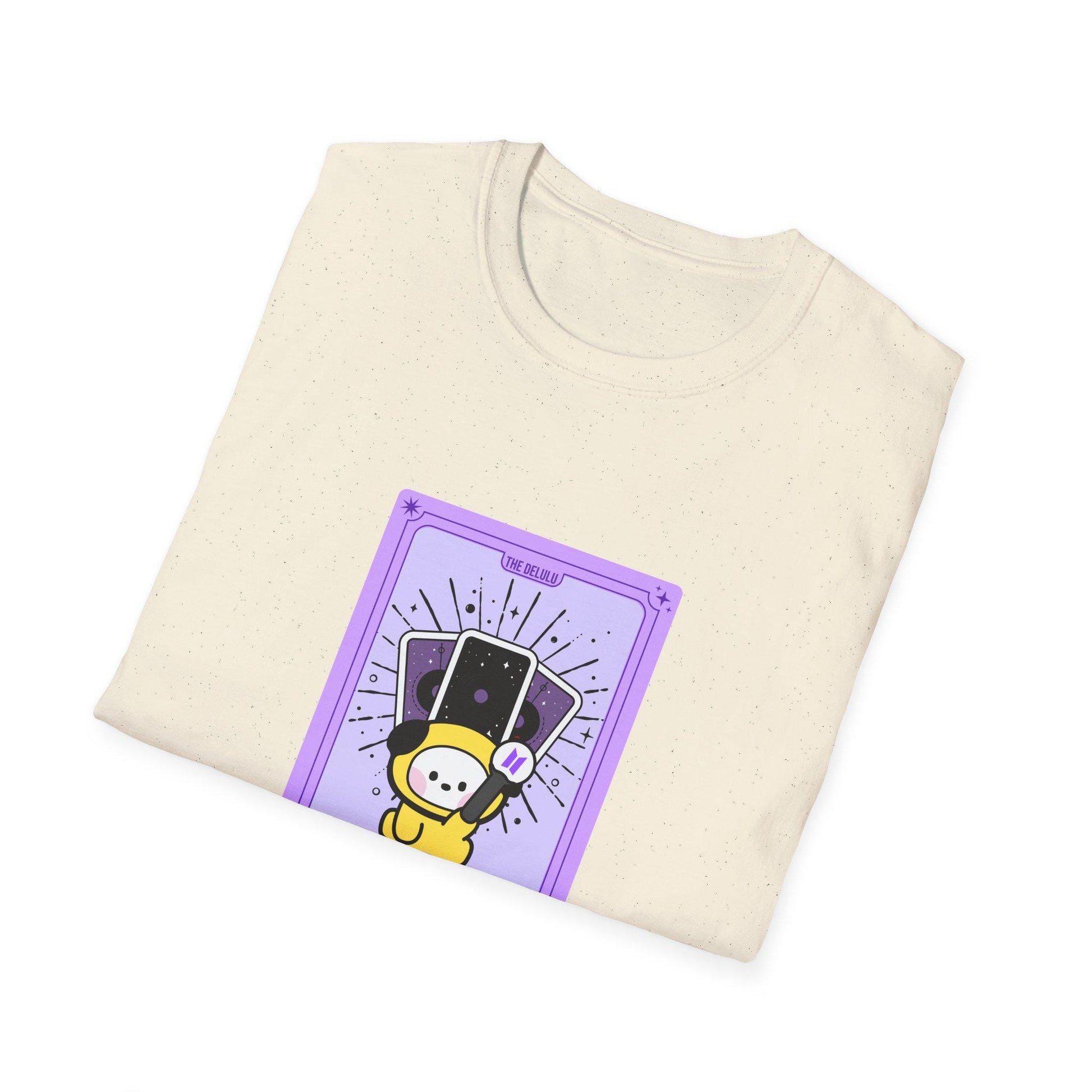 BTS Kpop Shirt, BT21 Chimmy Tarot Tee, Fan Merch, Concert Outfit, Unisex Cotton Shirt