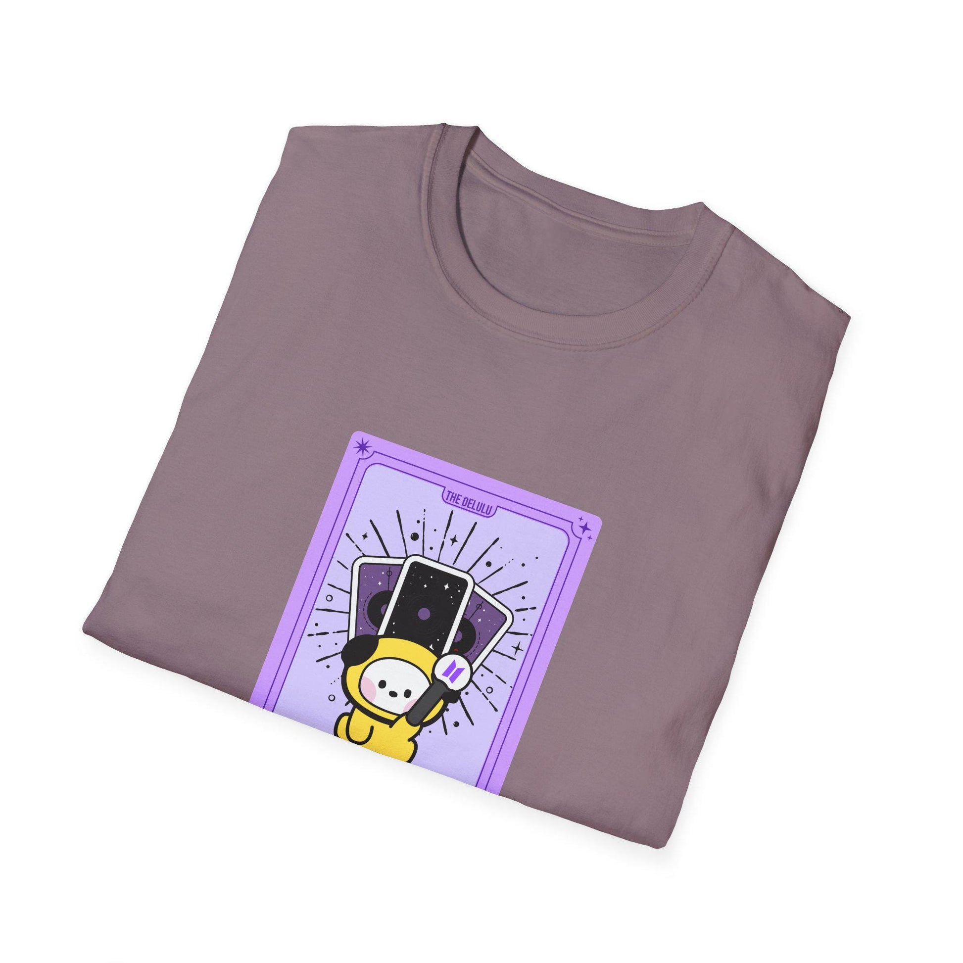 BTS Kpop Shirt, BT21 Chimmy Tarot Tee, Fan Merch, Concert Outfit, Unisex Cotton Shirt