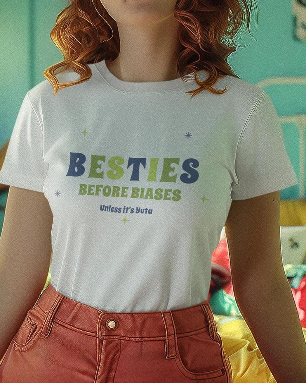 NCT127 Kpop Shirt, Yuta Besties Before Biases Tee, Aesthetic Outfit, Fan Merch, Unisex Cotton T-Shirt