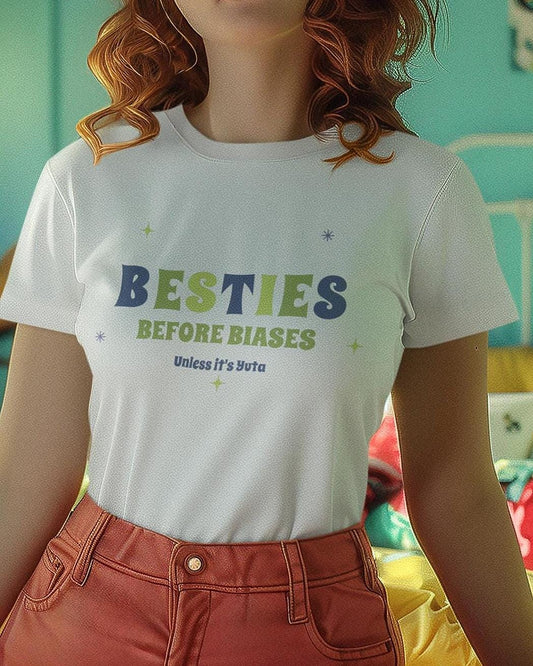 NCT127 Kpop Shirt, Yuta Besties Before Biases Tee, Aesthetic Outfit, Fan Merch, Unisex Cotton T-Shirt