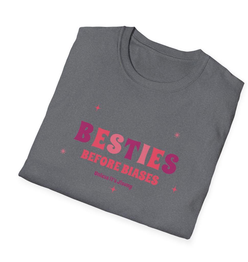 Kpop Shirt, Jisung Besties Before Biases Tee, NCT Dream Fan Merch, Concert Outfit, Unisex Cotton T-Shirt