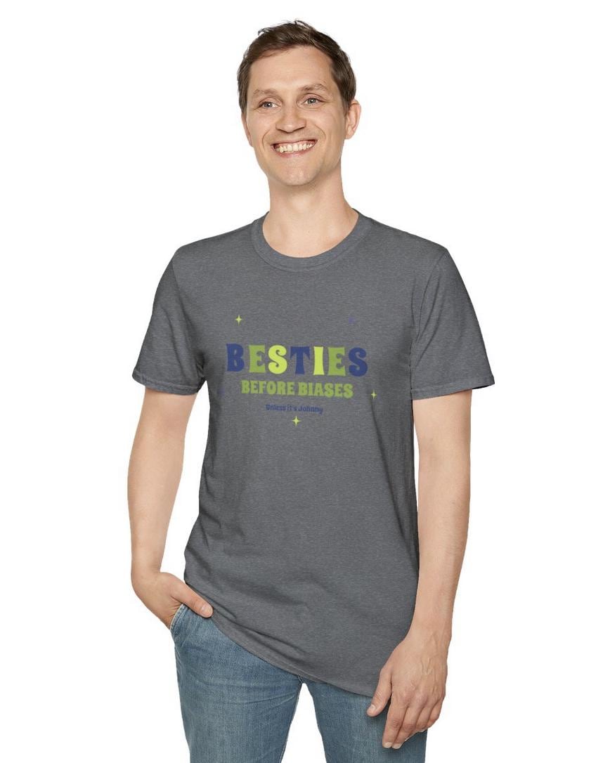 NCT127 Kpop Shirt, Johnny Besties Before Biases Tee, Aesthetic Outfit, Fan Merch, Unisex Cotton T-Shirt