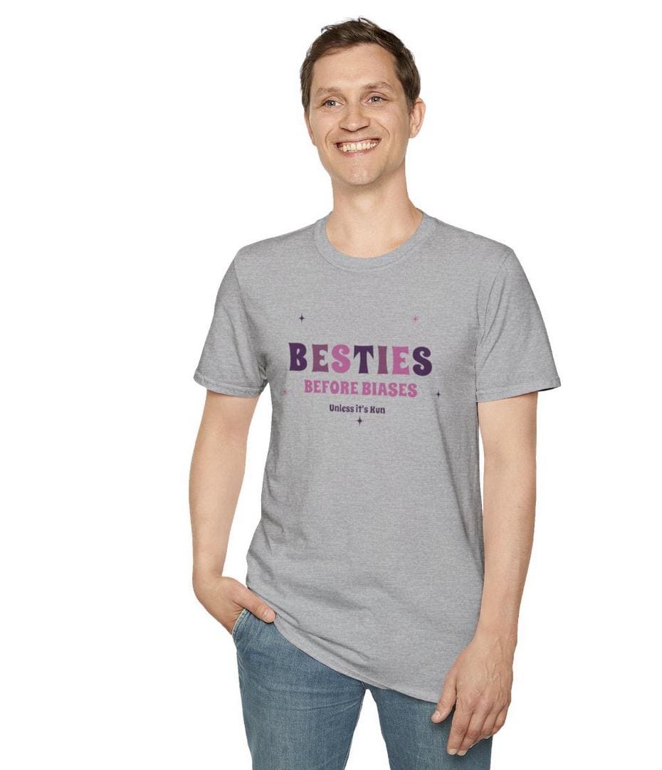 WayV Kpop Shirt, Kun Besties Before Biases Tee, Fan Merch, Concert Outfit, Unisex Cotton T-Shirt