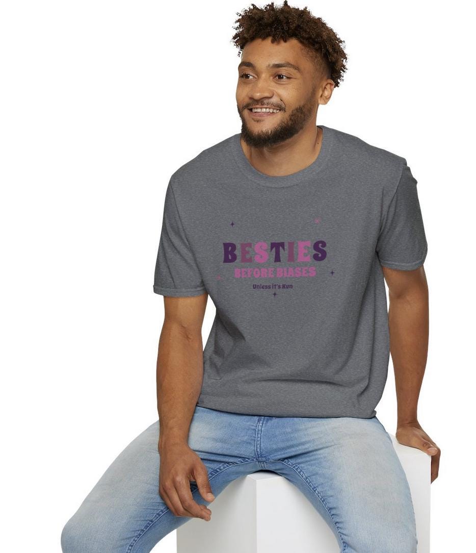 WayV Kpop Shirt, Kun Besties Before Biases Tee, Fan Merch, Concert Outfit, Unisex Cotton T-Shirt