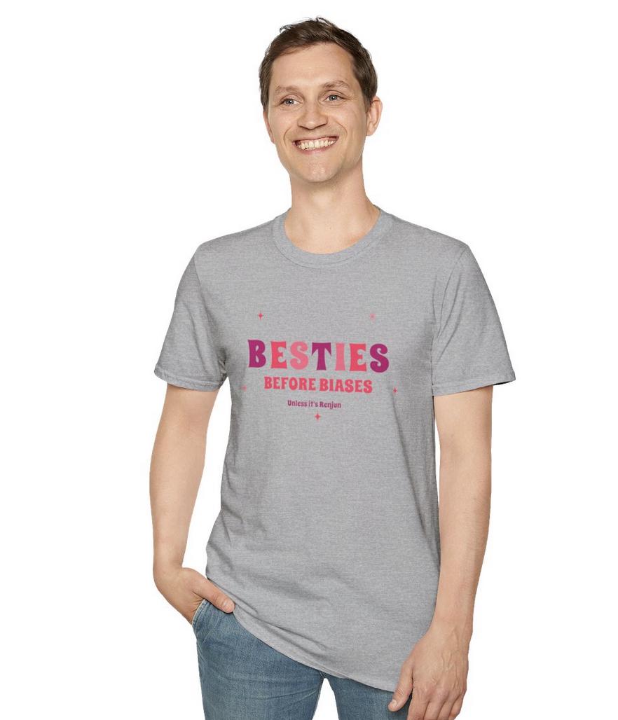 NCT Dream Kpop Shirt, Renjun Besties Before Biases Tee, Aesthetic Outfit, Fan Merch, Unisex Cotton T-Shirt