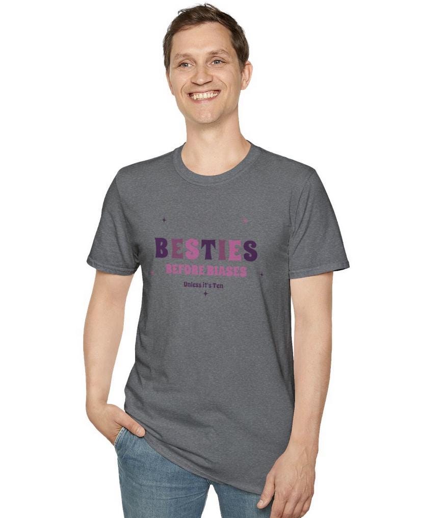 WayV Kpop Shirt, Ten Besties Before Biases Tee, Fan Merch, Concert Outfit, Unisex Cotton T-Shirt