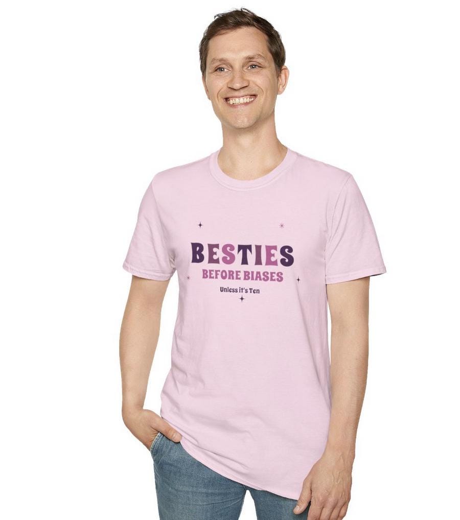 WayV Kpop Shirt, Ten Besties Before Biases Tee, Fan Merch, Concert Outfit, Unisex Cotton T-Shirt