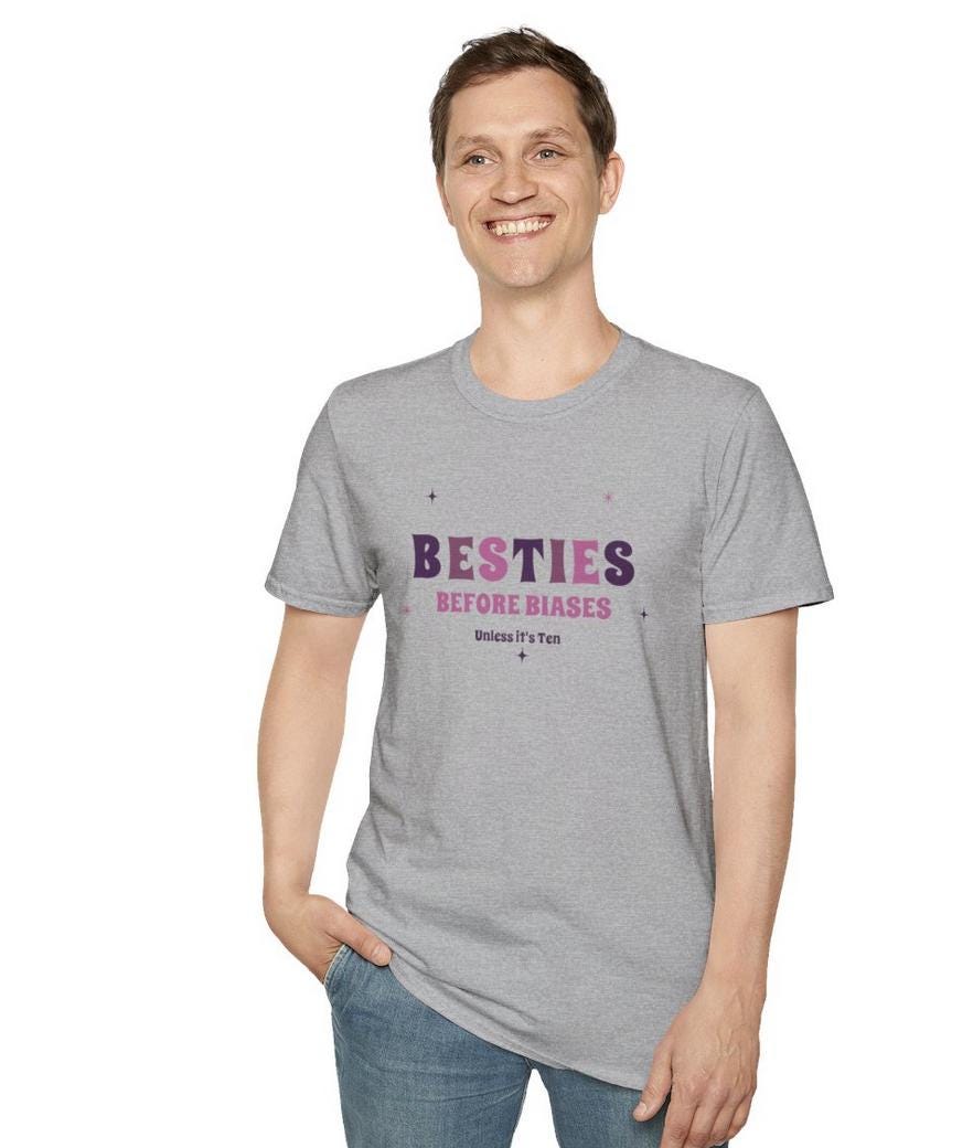 WayV Kpop Shirt, Ten Besties Before Biases Tee, Fan Merch, Concert Outfit, Unisex Cotton T-Shirt