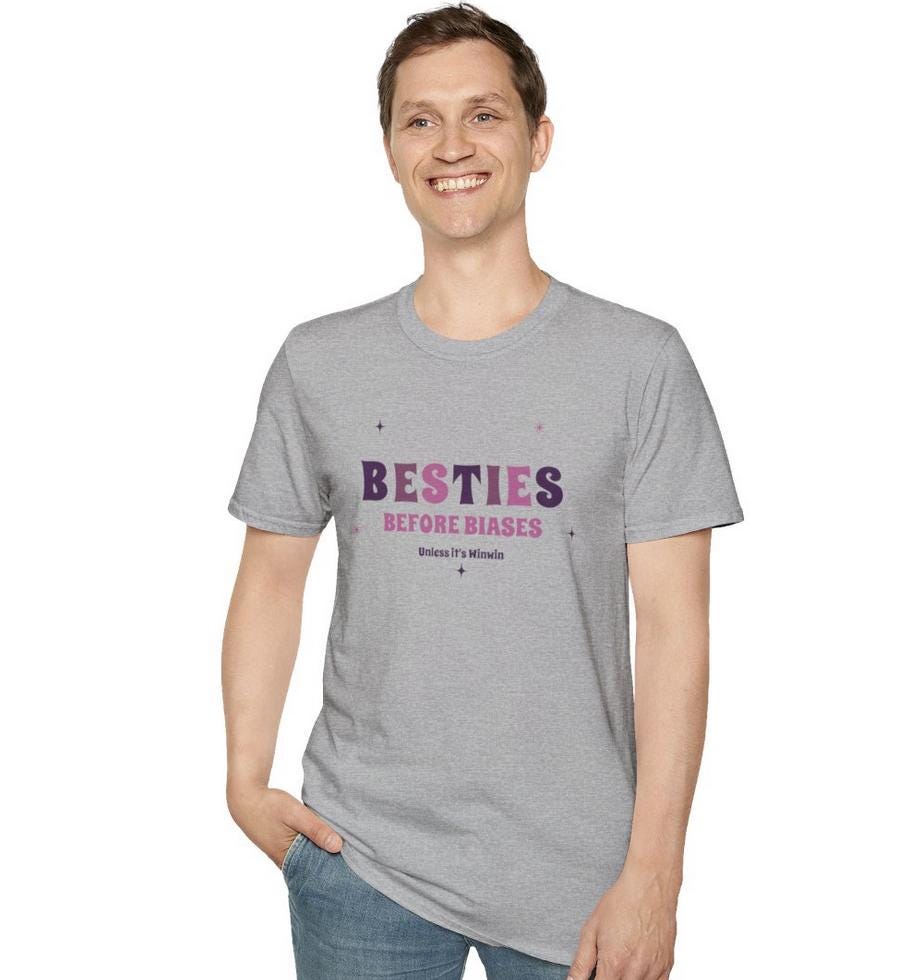 WayV Kpop Shirt, WinWIn Besties Before Biases Tee, Fan Merch, Concert Outfit, Unisex Cotton T-Shirt