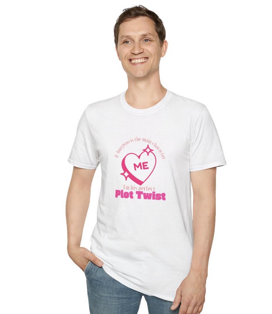 Jungwoo Kpop Shirt, Plot Twist Tee, NCT127 Fan Merch, Concert Outfit, Unisex Cotton T-Shirt