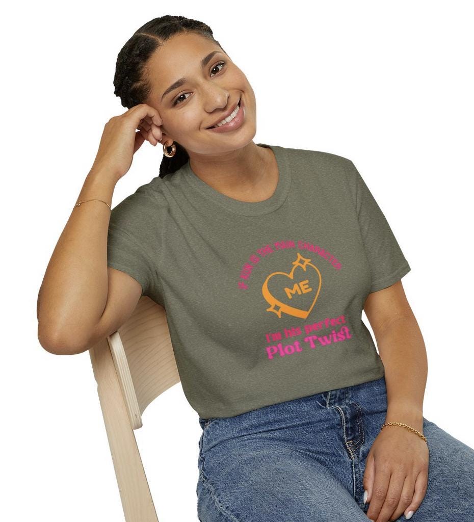 Kpop Shirt, Kun Plot Twist Tee, WayV Fan Merch, Concert Outfit, Unisex Cotton T-Shirt