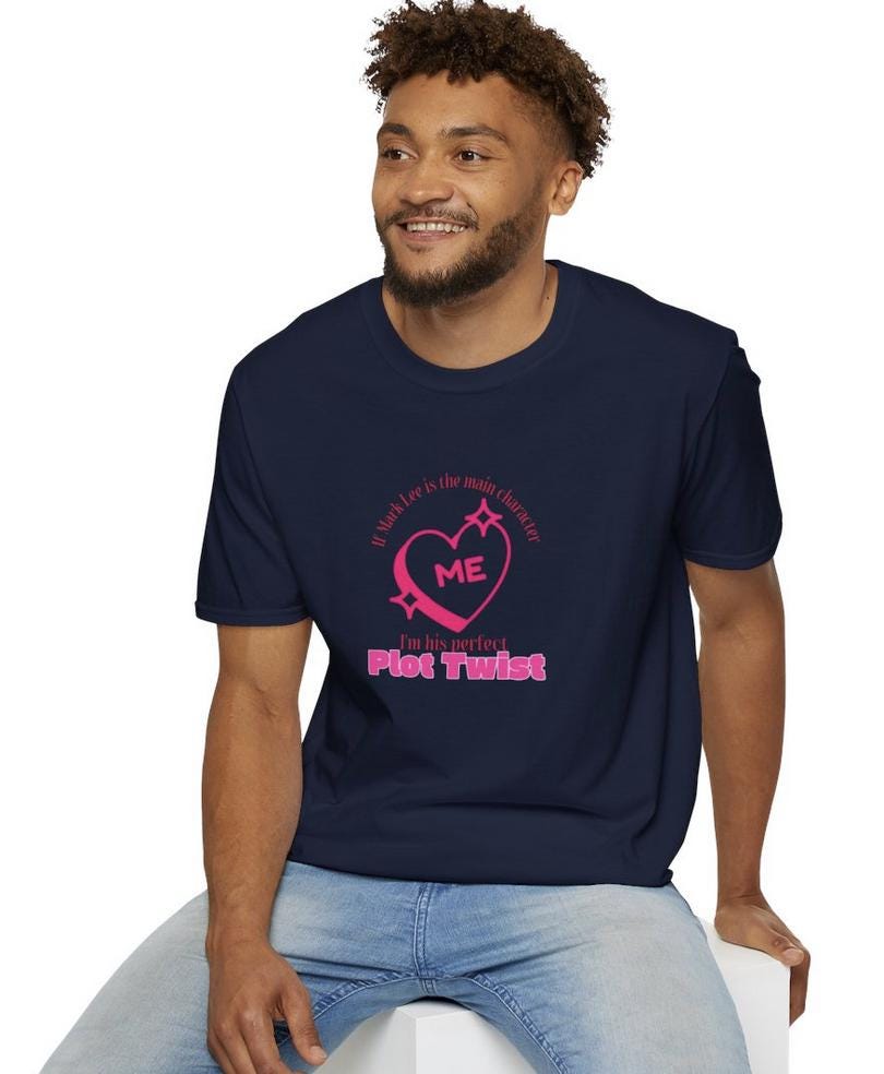NCT Dream Kpop Shirt, Mark Plot Twist Tee, Fan Merch, Concert Outfit, Unisex Cotton T-Shirt