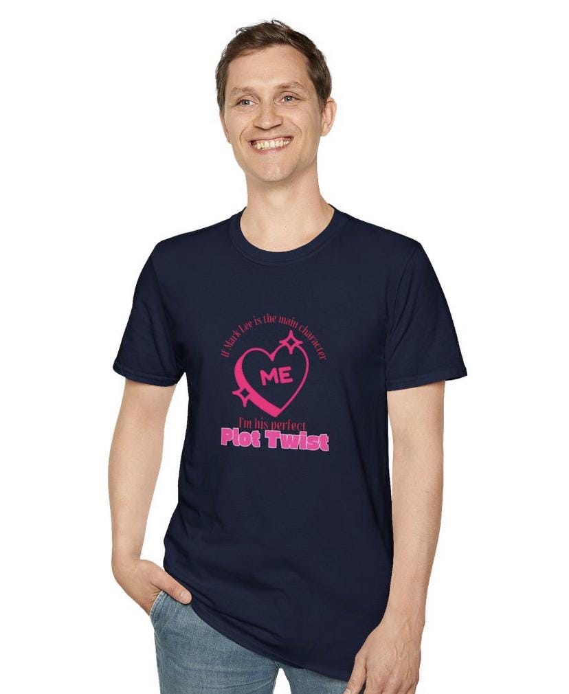 NCT Dream Kpop Shirt, Mark Plot Twist Tee, Fan Merch, Concert Outfit, Unisex Cotton T-Shirt