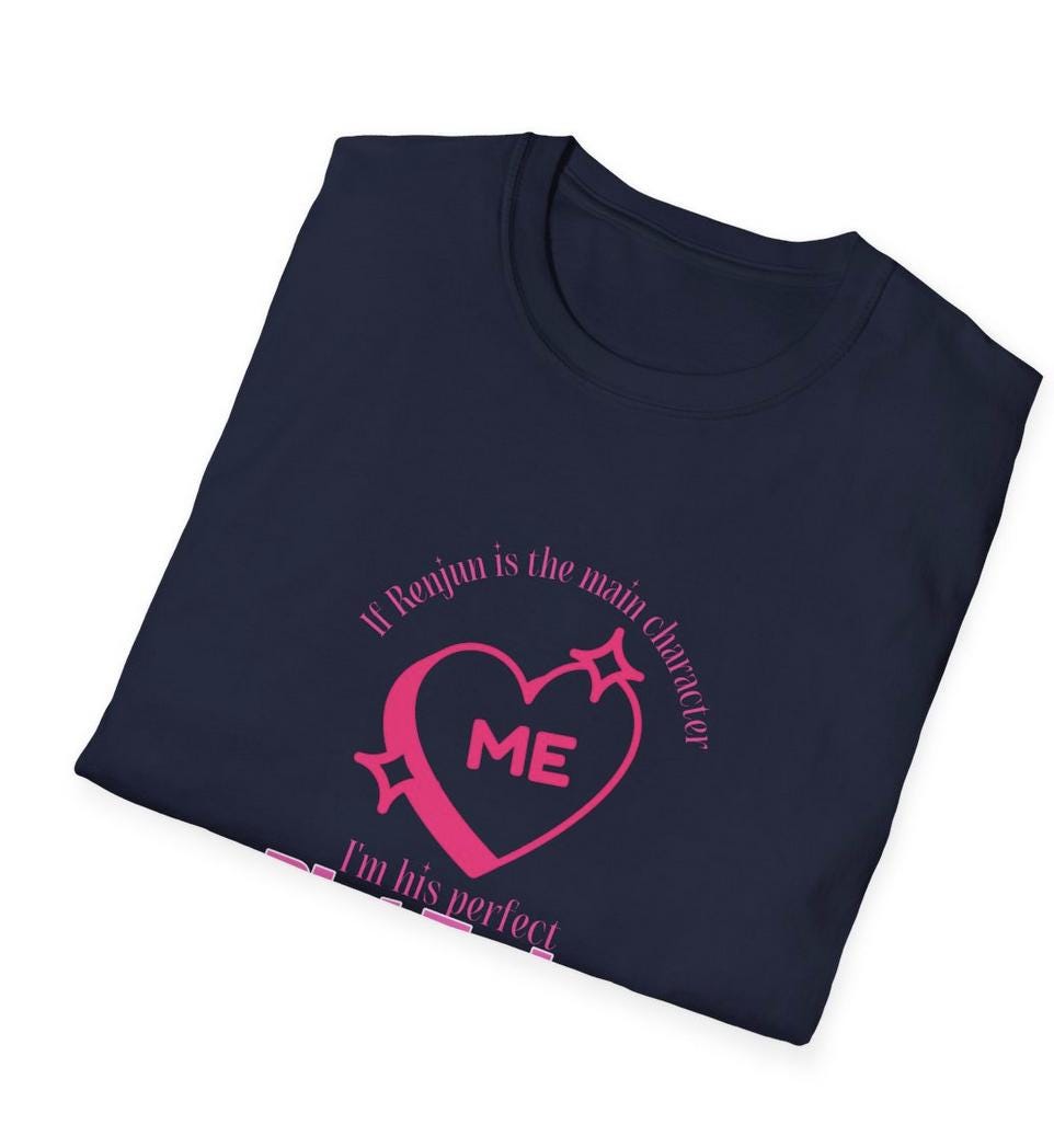 NCT Dream Kpop Shirt, Renjun Plot Twist Tee, Fan Merch, Concert Outfit, Unisex Cotton T-Shirt
