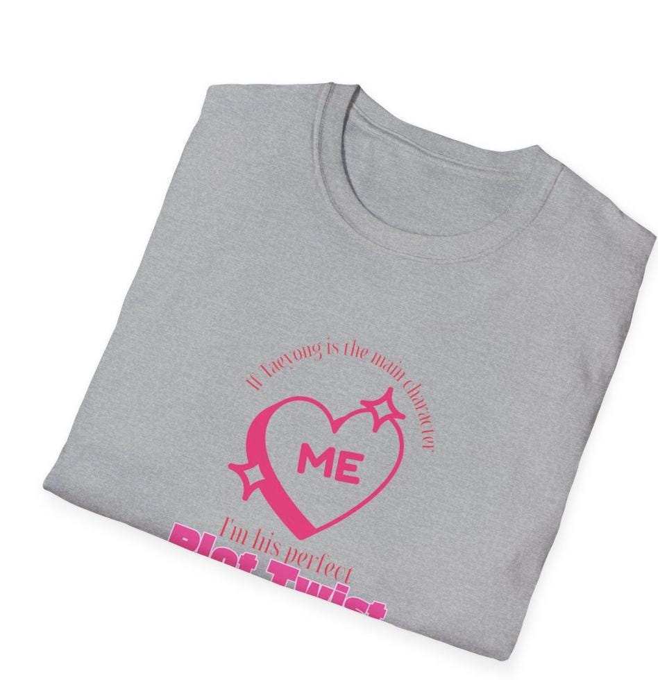NCT127 Kpop Shirt, Taeyong Plot Twist Tee, Fan Merch, Concert Outfit, Unisex Cotton T-Shirt