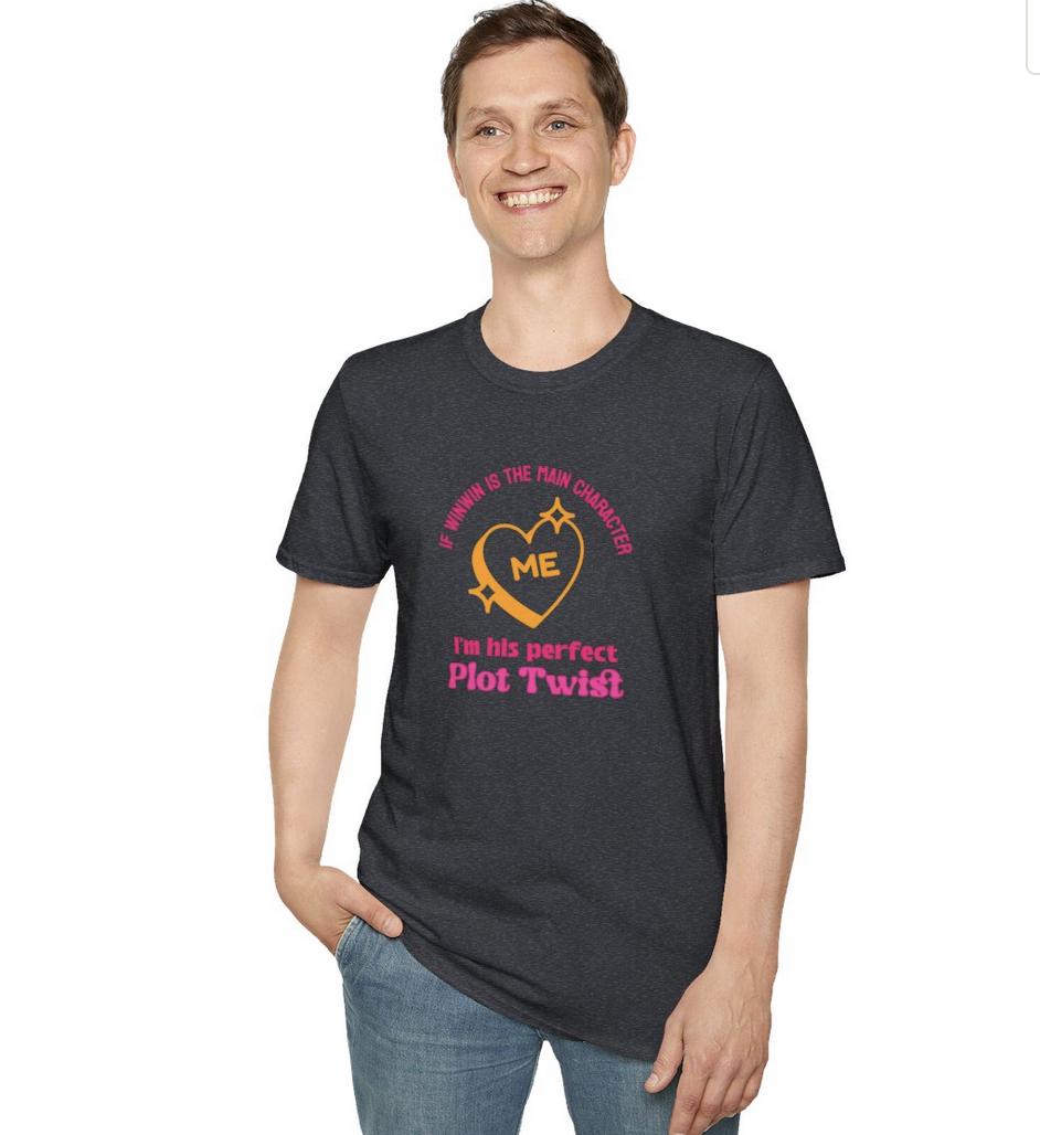 WayV Kpop Shirt, WinWin Plot Twist Tee, Fan Gift, Concert Outfit, Unisex Cotton T-Shirt