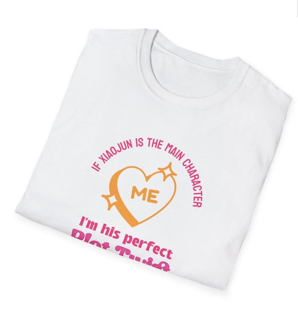 WayV Kpop Shirt, Xiaojun Plot Twist Tee, Fan Merch, Concert Outfit, Unisex Cotton T-Shirt