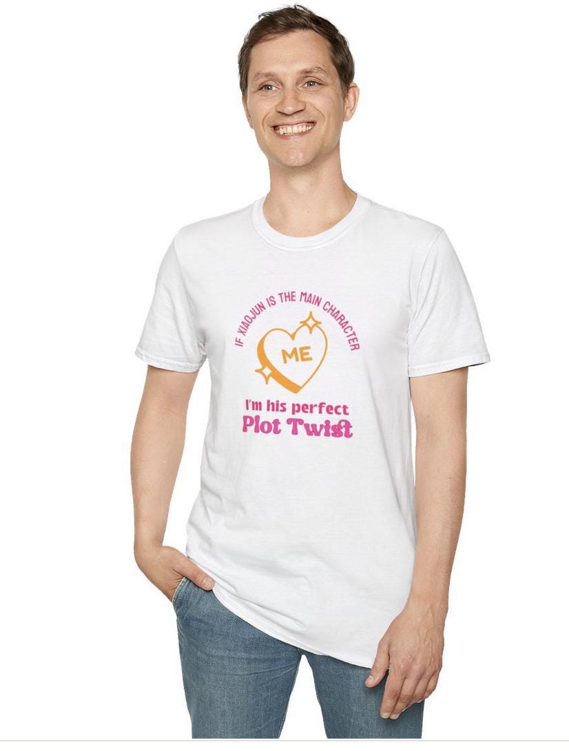 WayV Kpop Shirt, Xiaojun Plot Twist Tee, Fan Merch, Concert Outfit, Unisex Cotton T-Shirt