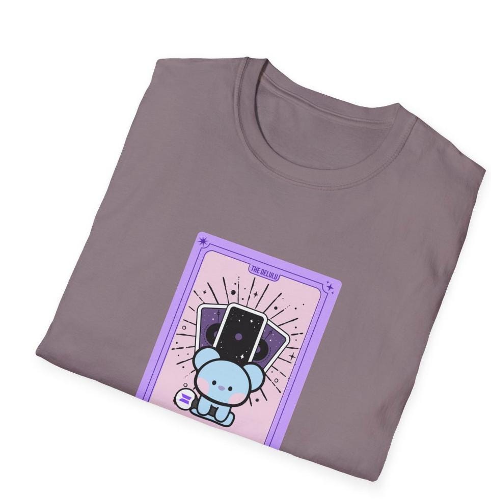 BTS Kpop Shirt, BT21 Koya Tarot Design, Fan Gift, Concert Outfit Tee, Unisex Cotton Top