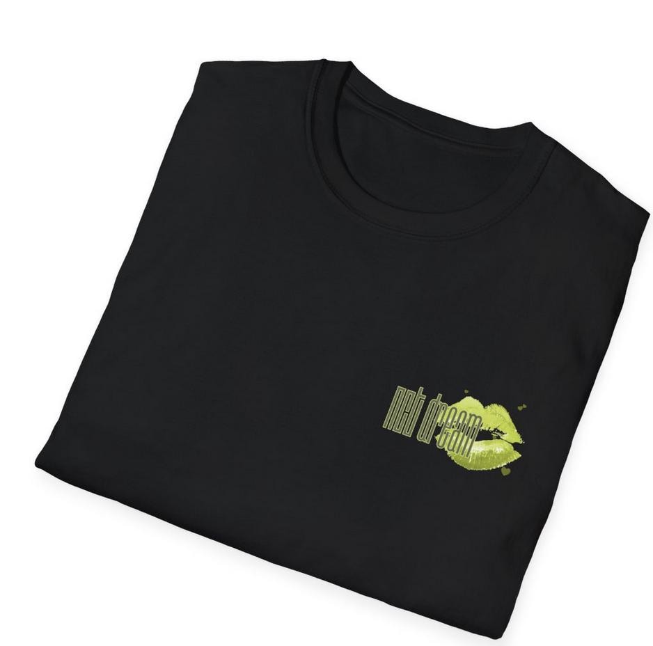 NCT Dream Kpop Shirt, Logo Lipstick Kiss Tee, Fan Gift, Concert Outfit, Unisex Cotton T-Shirt