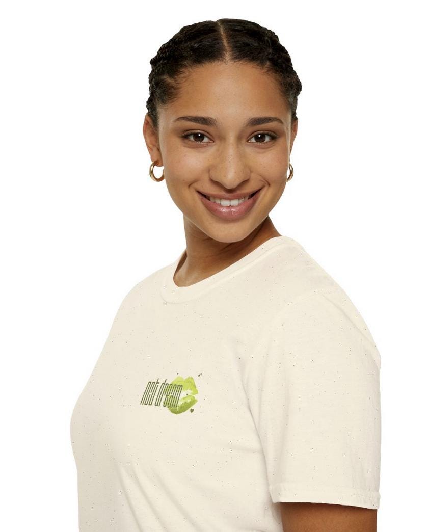 NCT Dream Kpop Shirt, Logo Lipstick Kiss Tee, Fan Gift, Concert Outfit, Unisex Cotton T-Shirt