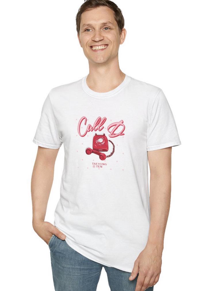 NCTU Kpop Shirt, Taeyong and Ten Call D Custom Tee, Fan Gift, Concert Outfit, Unisex Cotton T-Shirt