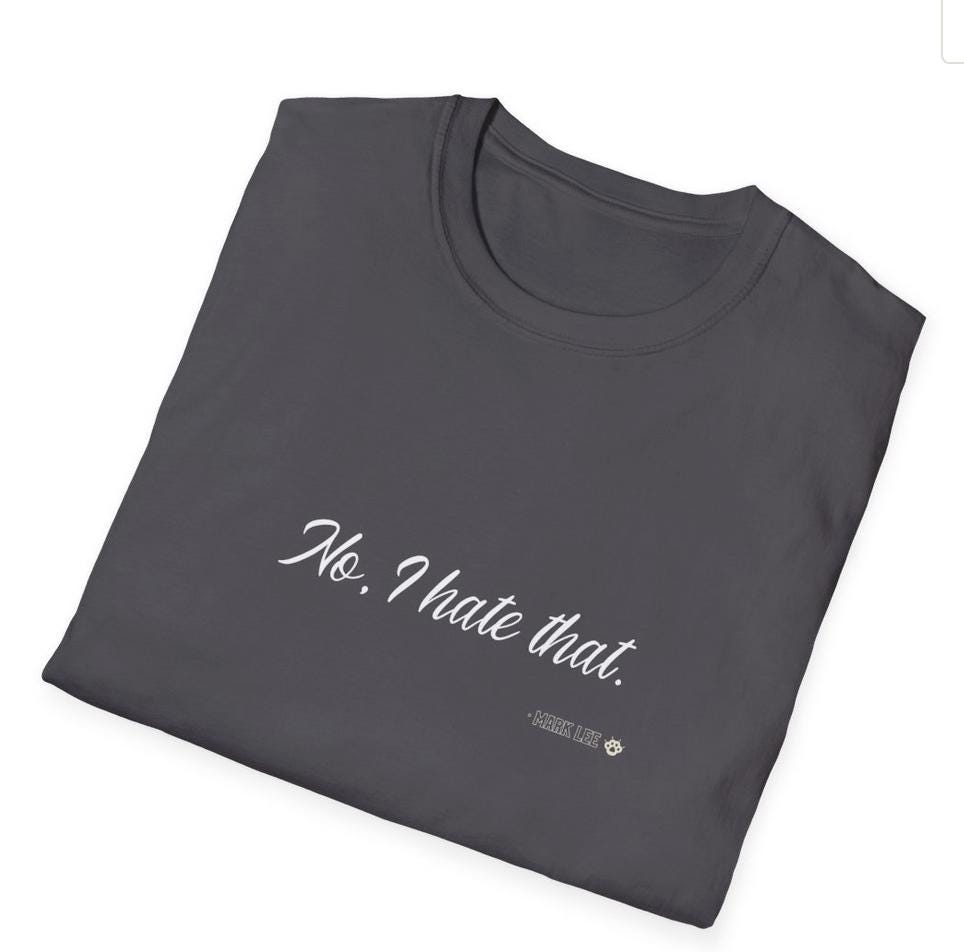 NCT Kpop Shirt, Mark Lee No I Hate That Meme Tee, Funny Fan Merch, Concert Outfit, Unisex Cotton T-Shirt