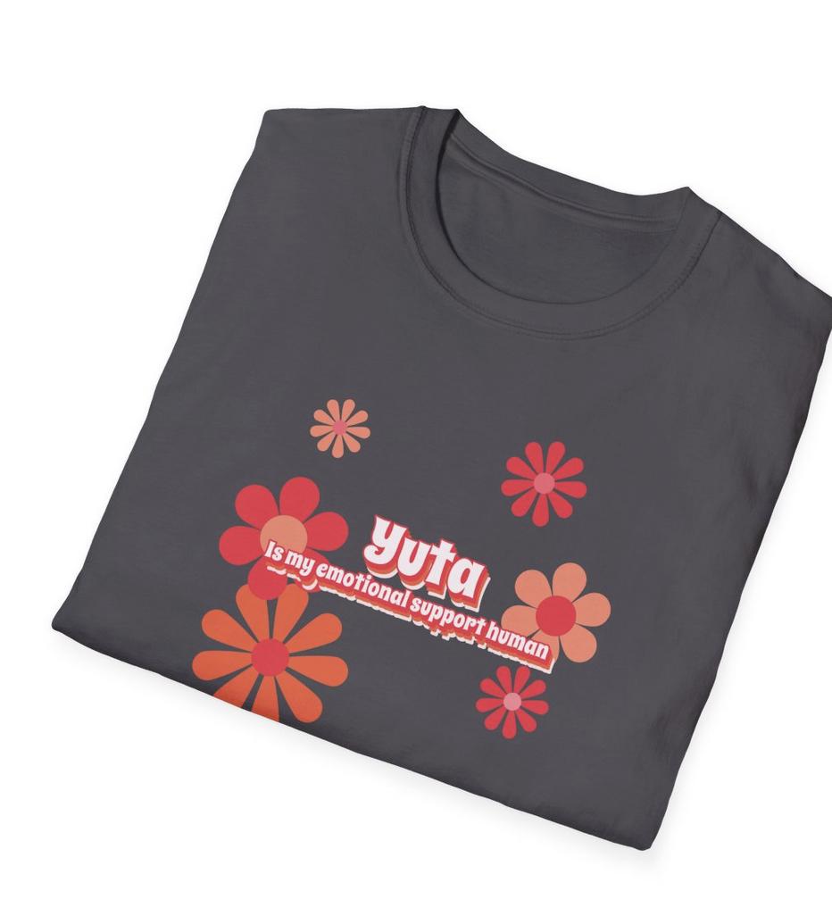 NCT 127 Kpop Shirt, Yuta Emotional Support Human Tee, Fan Merch, Concert Outfit, Unisex Cotton T-Shirt