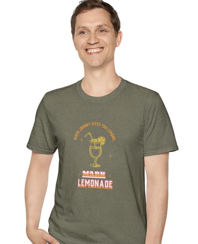 NCT Kpop Shirt, When Johnny Gives You Lemons Mark Lemonade Meme Tee, Funny Fan Merch, Concert Outfit, Unisex Cotton T-Shirt