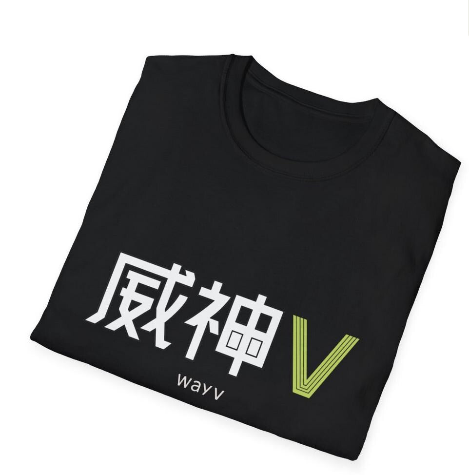 WayV Kpop Shirt, Graphic Logo Tee, Fan Merch, Concert Outfit, Unisex Cotton T-Shirt