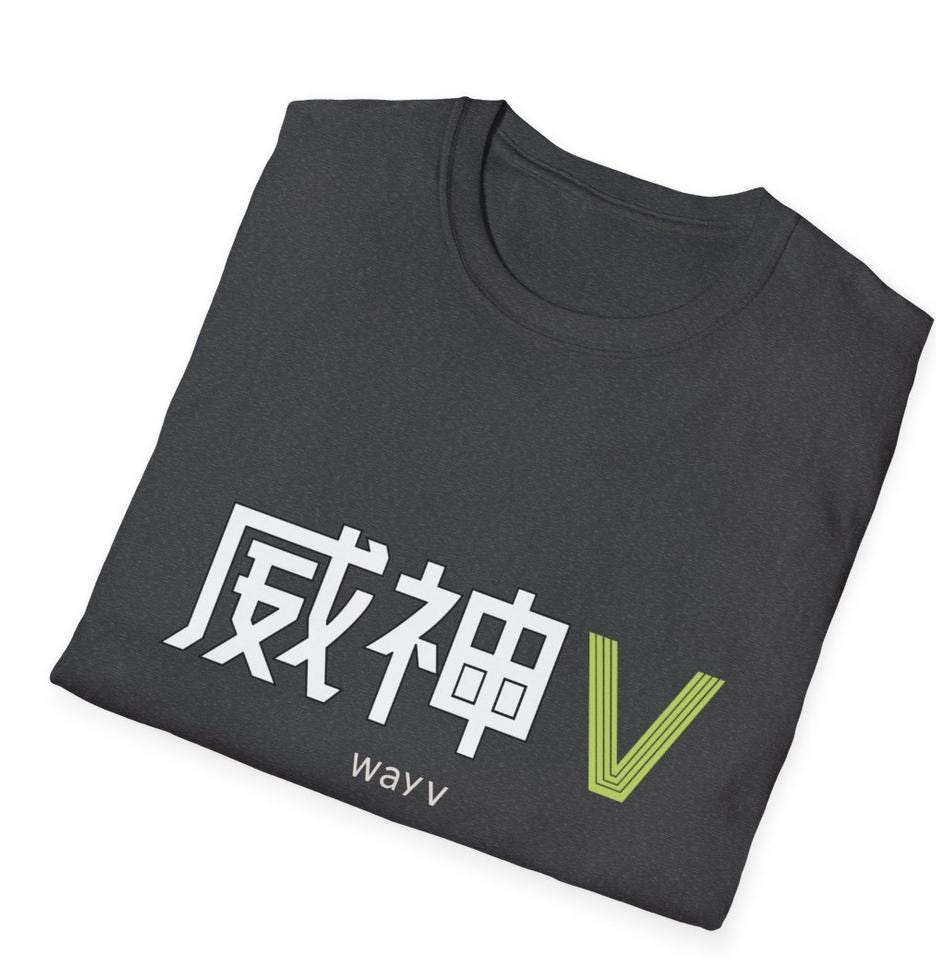 WayV Kpop Shirt, Graphic Logo Tee, Fan Merch, Concert Outfit, Unisex Cotton T-Shirt