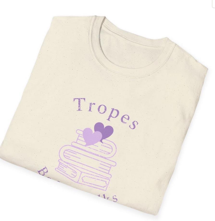 Kpop Fan Shirt, Tropes Before Folks Tee, Funny Fanfiction Merch, Aesthetic Outfit, Unisex Cotton T-Shirt