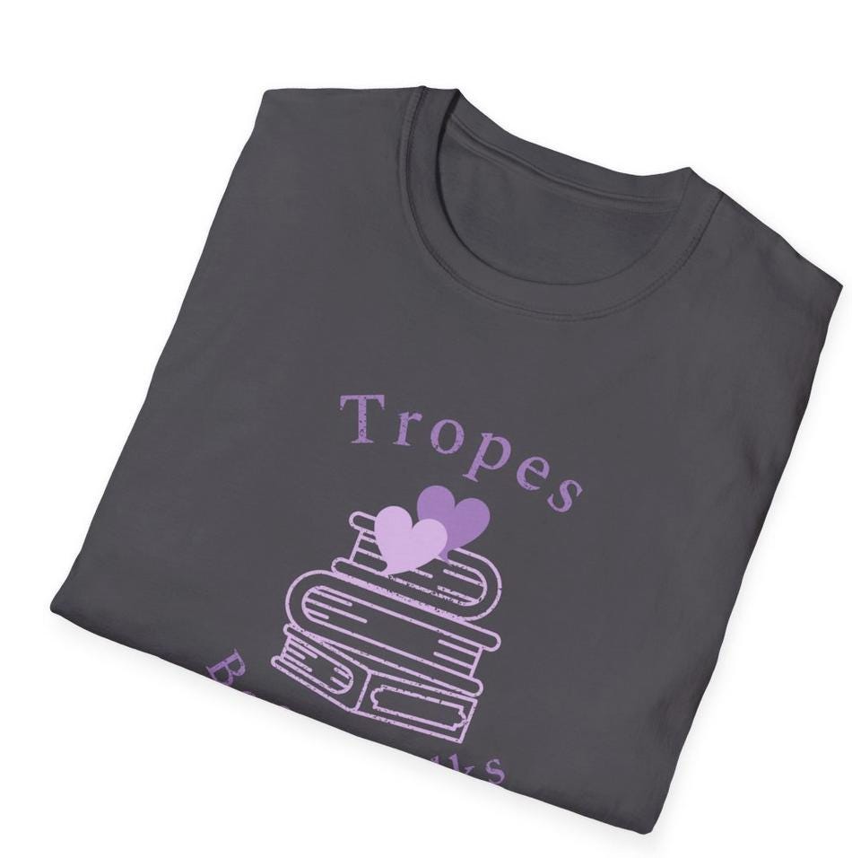 Kpop Fan Shirt, Tropes Before Folks Tee, Funny Fanfiction Merch, Aesthetic Outfit, Unisex Cotton T-Shirt