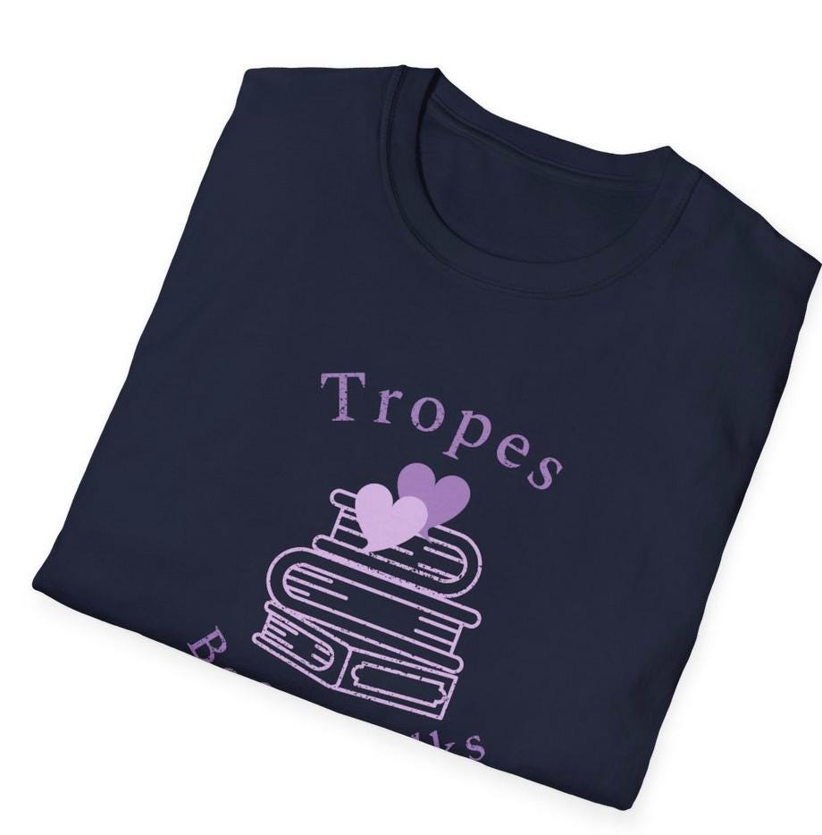 Kpop Fan Shirt, Tropes Before Folks Tee, Funny Fanfiction Merch, Aesthetic Outfit, Unisex Cotton T-Shirt