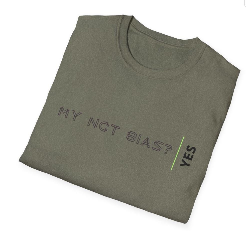 NCT Kpop Shirt, NCT Bias Yes Tee, Fan Merch, Concert Outfit, Unisex Cotton T-Shirt