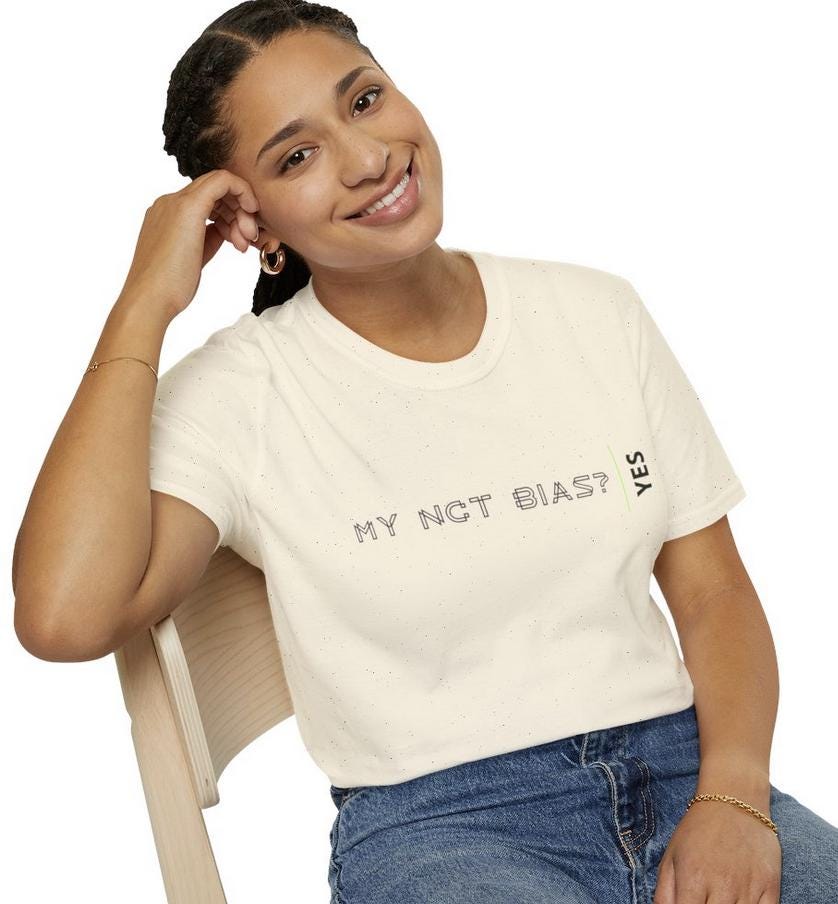 NCT Kpop Shirt, NCT Bias Yes Tee, Fan Merch, Concert Outfit, Unisex Cotton T-Shirt