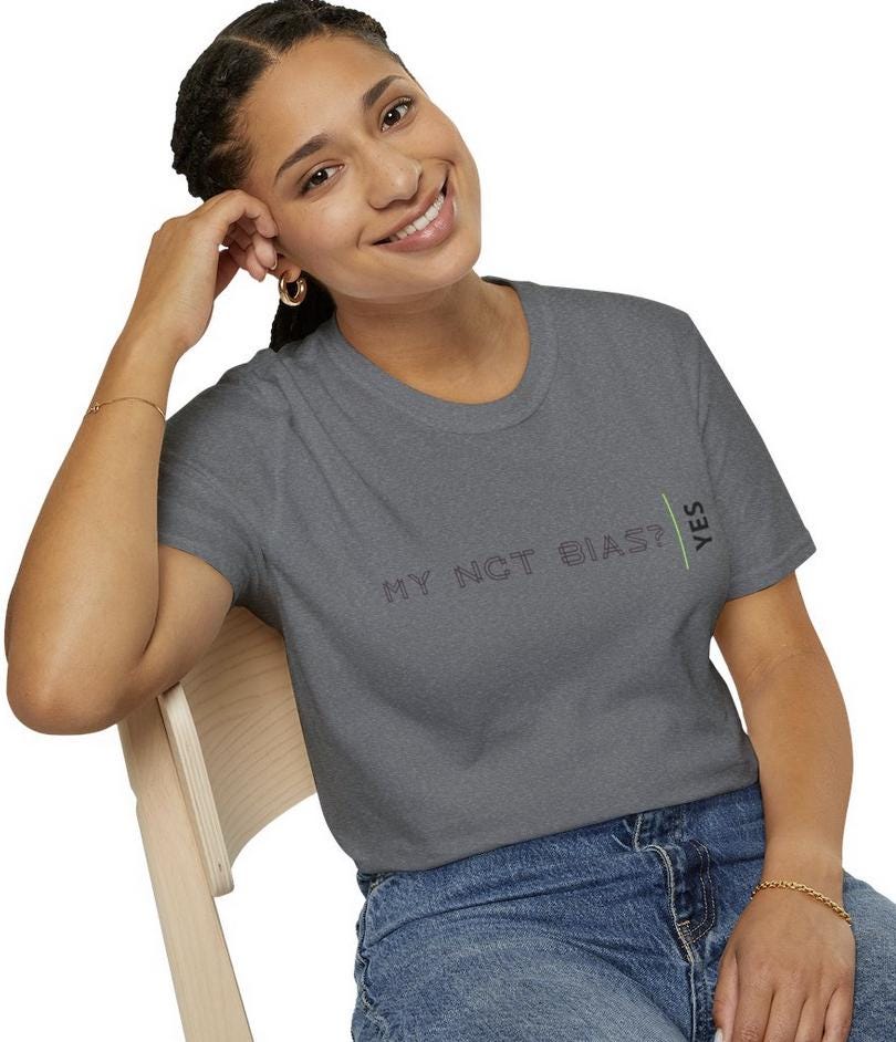 NCT Kpop Shirt, NCT Bias Yes Tee, Fan Merch, Concert Outfit, Unisex Cotton T-Shirt