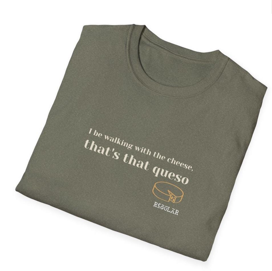 NCT Kpop Shirt, Regular Walking with the Cheese Tee, Fan Merch, Concert Outfit, Unisex Cotton T-Shirt