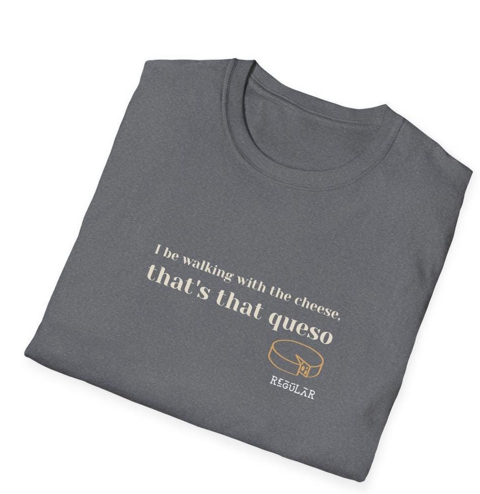 NCT Kpop Shirt, Regular Walking with the Cheese Tee, Fan Merch, Concert Outfit, Unisex Cotton T-Shirt