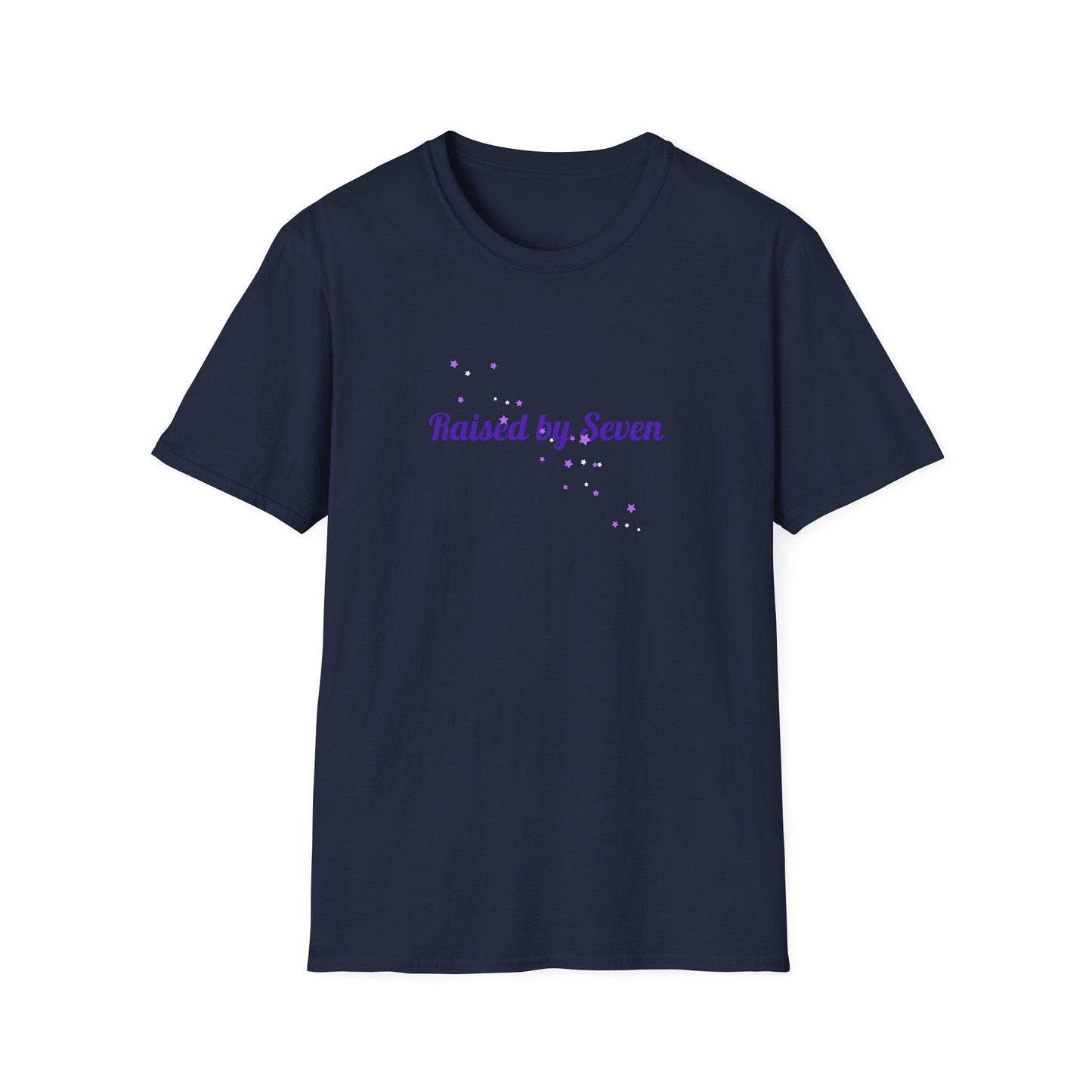BTS Raised by Seven Shirt, ARMY Fan Tee, Bangtan Inspired Kpop Shirt, BTS Fan Merch, Unisex Cotton T-Shirt
