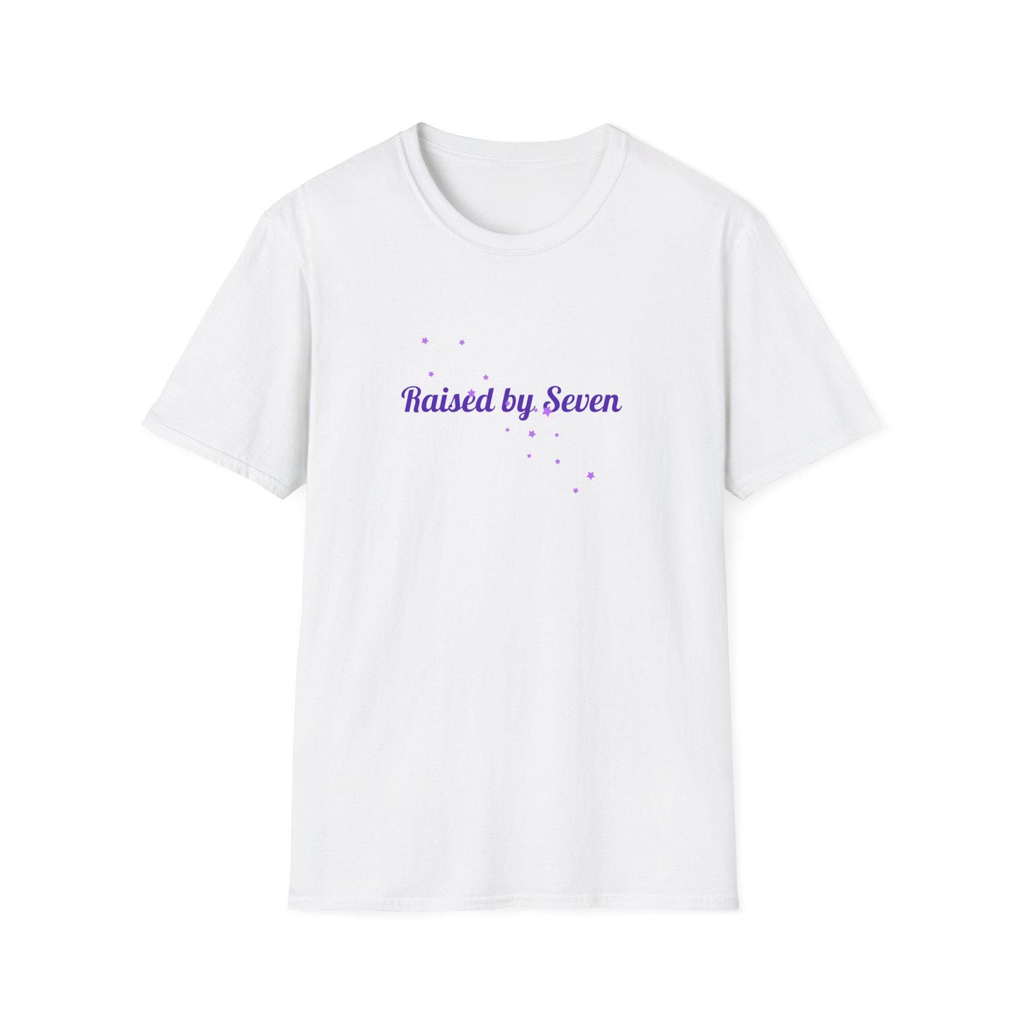 BTS Raised by Seven Shirt, ARMY Fan Tee, Bangtan Inspired Kpop Shirt, BTS Fan Merch, Unisex Cotton T-Shirt