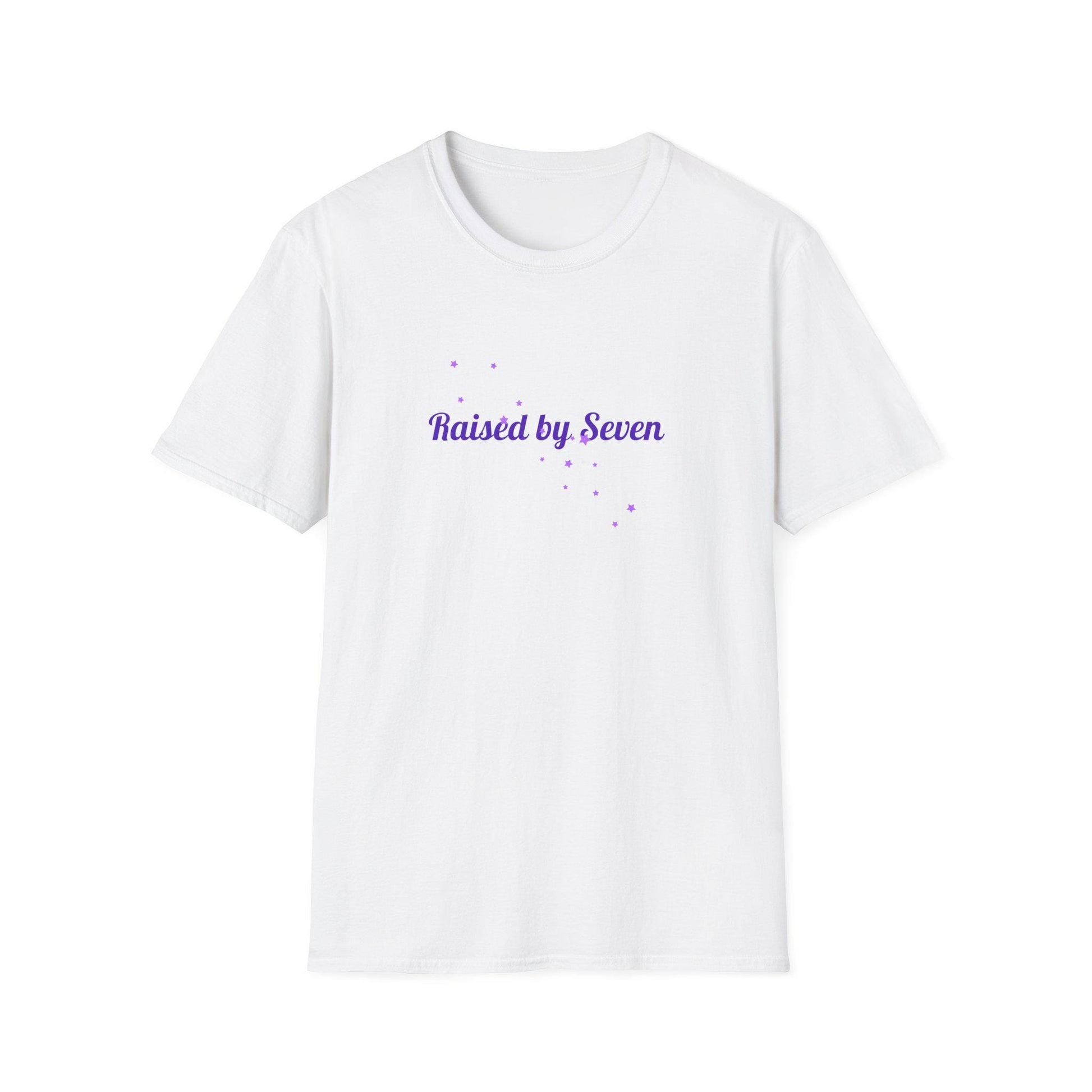 BTS Raised by Seven Shirt, ARMY Fan Tee, Bangtan Inspired Kpop Shirt, BTS Fan Merch, Unisex Cotton T-Shirt