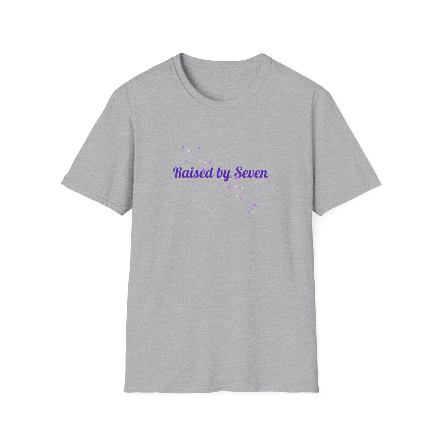 BTS Raised by Seven Shirt, ARMY Fan Tee, Bangtan Inspired Kpop Shirt, BTS Fan Merch, Unisex Cotton T-Shirt
