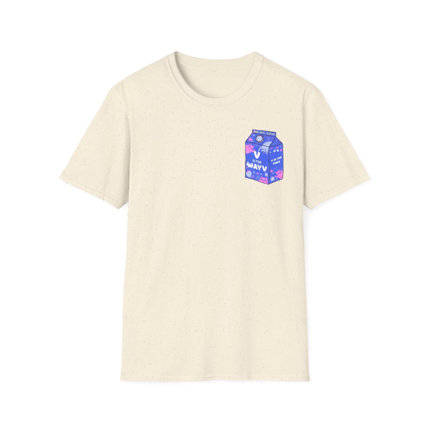 WayV Kpop Shirt, Non Dairy Drama Tee, V Is For WayV Milk Carton Graphic, Funny Fan Merch