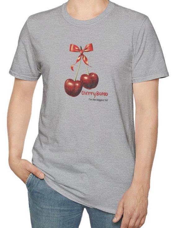 NCT 127 Kpop Shirt, Cherry Bomb Inspired Tee, Biggest Hit Graphic, Fan Merch, Unisex Cotton T-Shirt