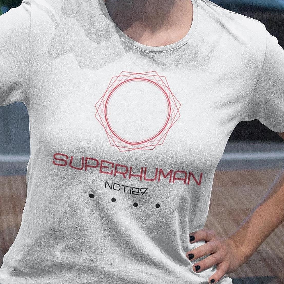 NCT 127 Kpop Shirt, Superhuman Tee, Fan Merch, Concert Outfit, Unisex Cotton T-Shirt