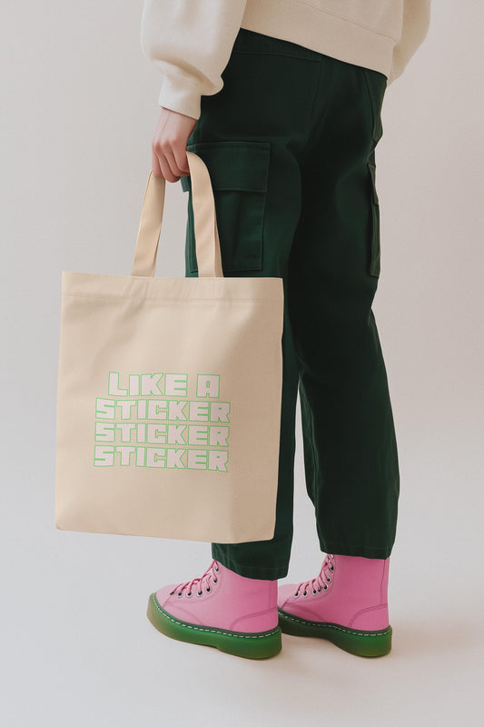 NCT 127 Kpop Tote, Sticker Song Bag, Fan Merch, Concert Essential, Reusable Shopper