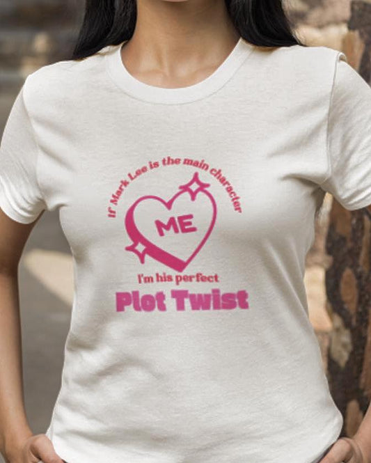 NCT Dream Kpop Shirt, Mark Plot Twist Tee, Fan Merch, Concert Outfit, Unisex Cotton T-Shirt